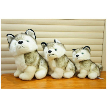 Venta al por mayor Lifelike animal salvaje suave juguete relleno Wolf Plush Toy